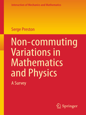 cover image of Non-Commuting Variations in Mathematics and Physics